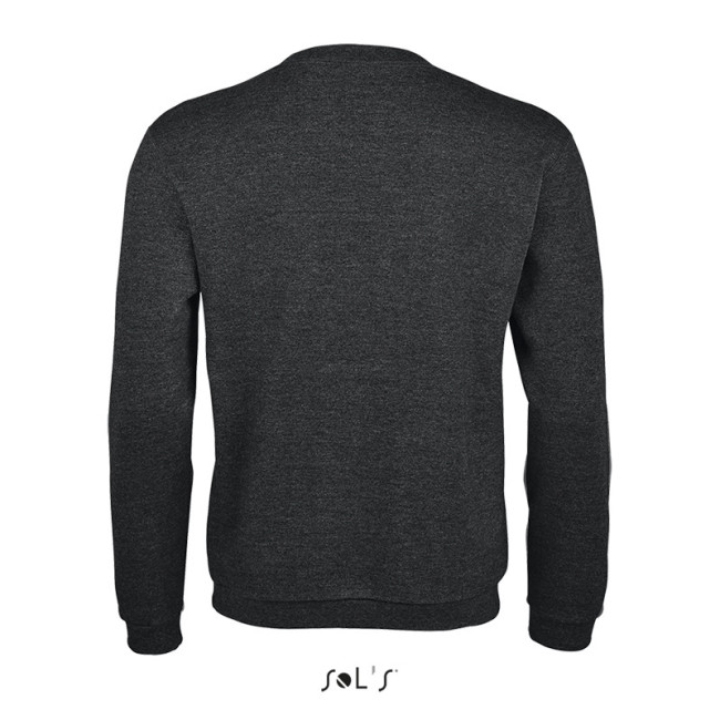 SWEAT-SHIRT SPIDER ANTHRACITE CHINÉ - SOL'S