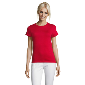 TEE-SHIRT FEMME REGENT WOMEN ROUGE - SOL'S