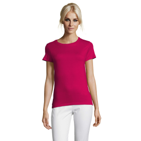 TEE-SHIRT FEMME REGENT WOMEN FUCHSIA - SOL'S