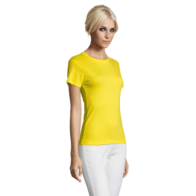 TEE-SHIRT FEMME REGENT WOMEN CITRON - SOL'S