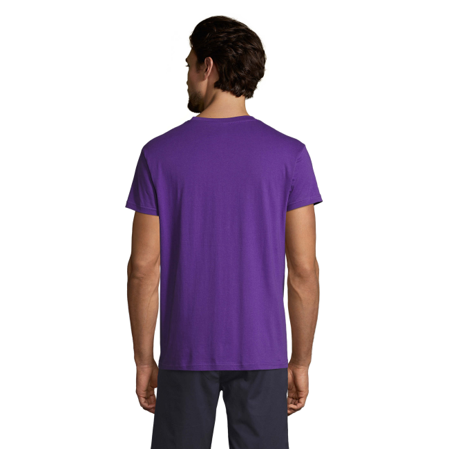 T-SHIRT REGENT DONKERPAARS - SOL'S