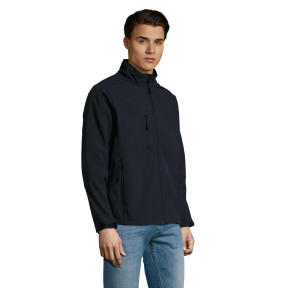 KURTKA SOFTSHELL RELAX NIEBIESKA ABYSS - SOL'S
