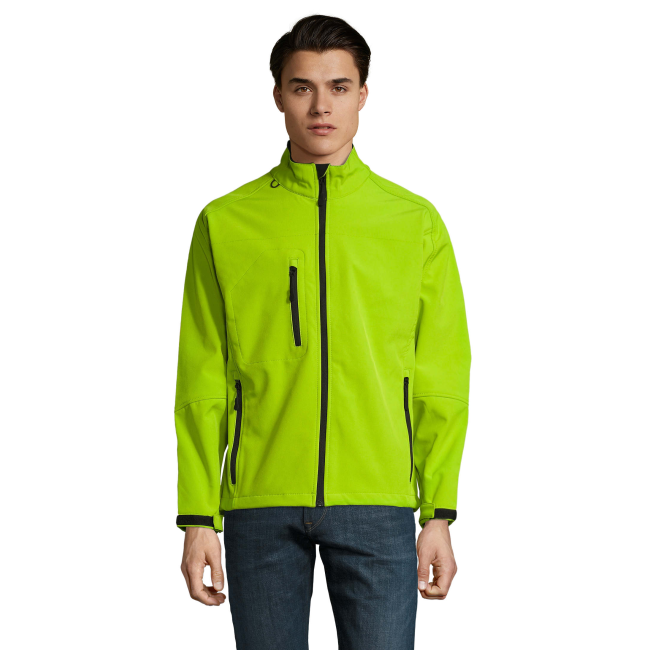 KURTKA SOFTSHELL RELAX ZIELONA ABSYNT - SOL'S