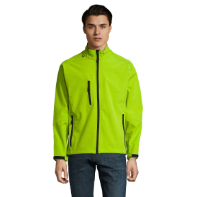 VESTE SOFTSHELL RELAX VERT ABSINTHE - SOL'S