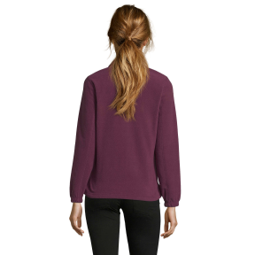 KURTKA DAMSKA MICROFLEECE NA ZAMEK NORTH WOMEN BORDOWA - SOL'S