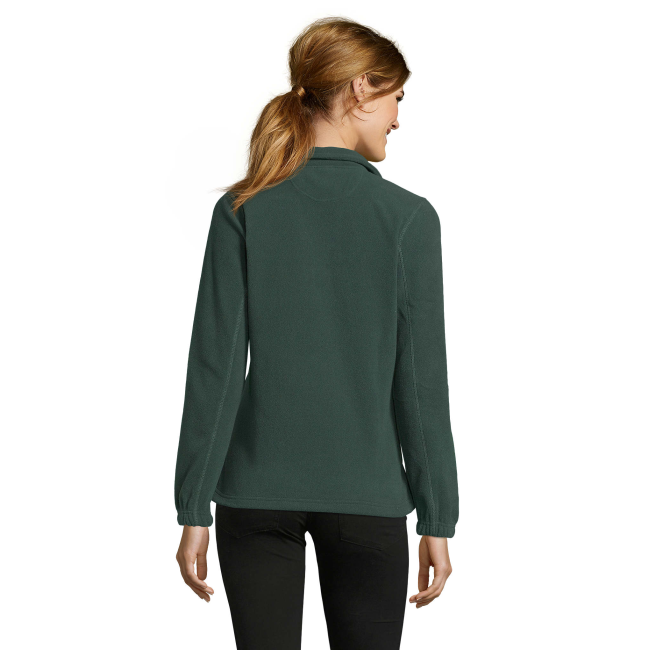 DAMEN MICROFLEECE-JACKE MIT REISSVERSCHLUSS NORTH WOMEN TANNENGRÜN - SOL'S