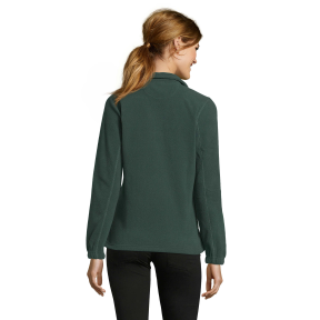 VESTE MICROPOLAIRE ZIPÉE FEMME NORTH WOMEN VERT SAPIN - SOL'S