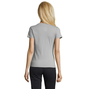 TEE-SHIRT FEMME REGENT WOMEN GRIS PUR - SOL'S