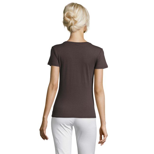 TEE-SHIRT FEMME REGENT WOMEN GRIS FONCE - SOL'S