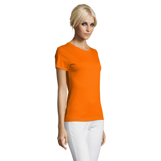 TEE-SHIRT FEMME REGENT WOMEN ORANGE - SOL'S