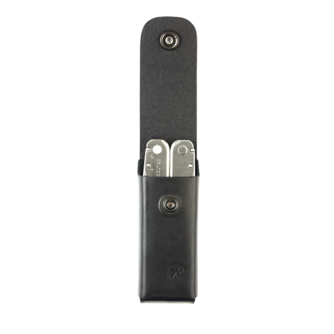 Etui Cuir Noir Medium 