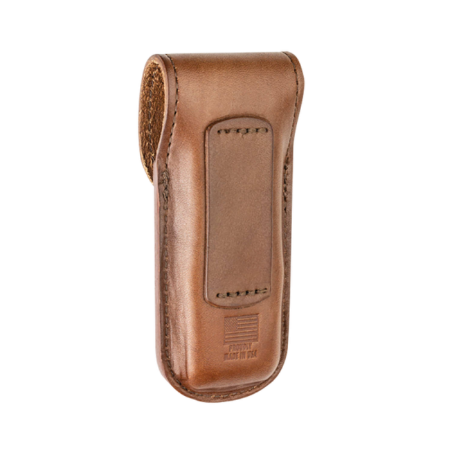 Etui Cuir Heritage Marron Large