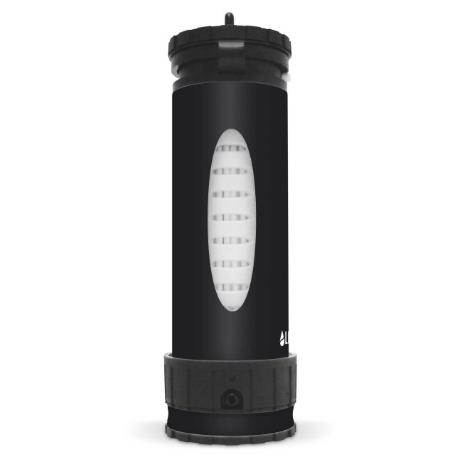 Liberty Flasche mit Wasserreiniger Schwarz - LifeSaver