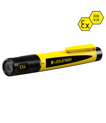 Lampe torche LED EX4 série ATEX pour Ex-Zone 0/20 - Led Lenser