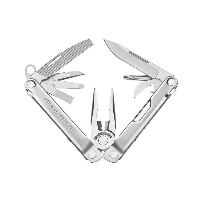 Multifunctionele tang 14 gereedschappen Bond grijs met etui - Leatherman