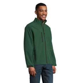 VESTE SOFTSHELL RELAX VERT BOUTEILLE - SOL'S