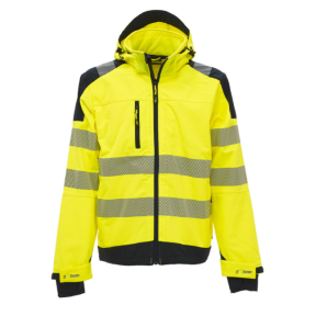 Hochsichtbare Softshell-Jacke MIKY Neon-Gelb - U Power