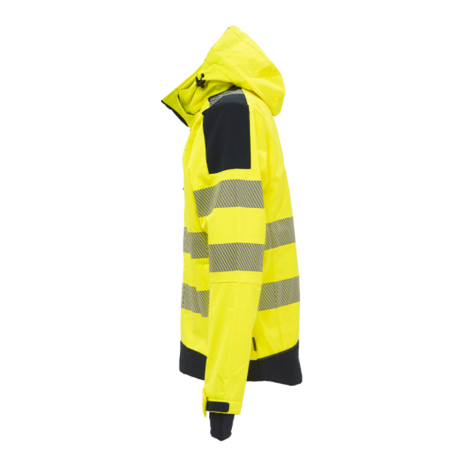 Hochsichtbare Softshell-Jacke MIKY Neon-Gelb - U Power