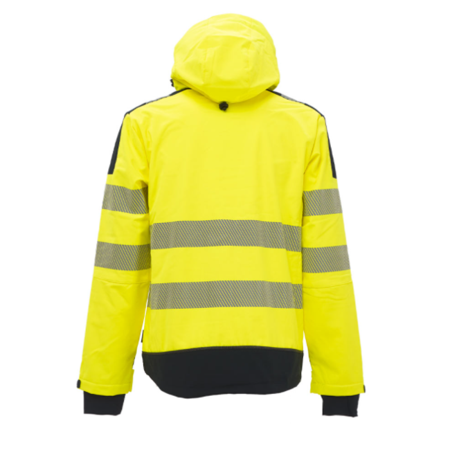 Hochsichtbare Softshell-Jacke MIKY Neon-Gelb - U Power