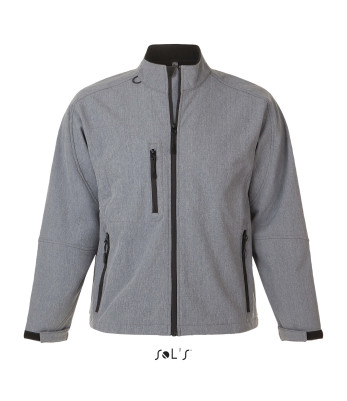 Veste softshell Relax Gris chiné - Sol's