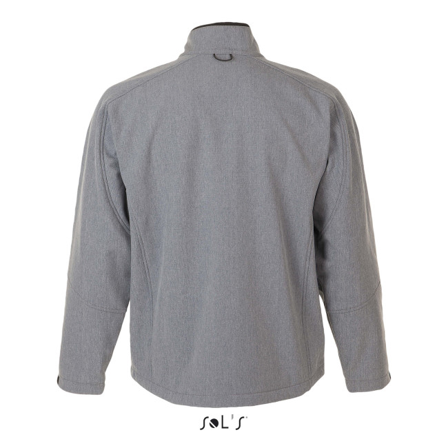 Veste softshell Relax Gris chiné - Sol's
