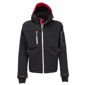 Arbeits-Softshell-Jacke Metropolis Schwarz - U-Power