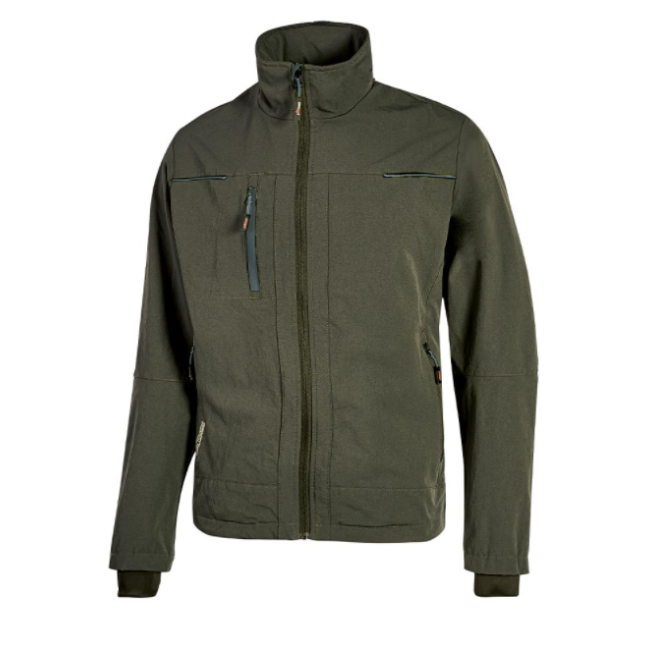 Vest PLUTON Donkergroen - U Power