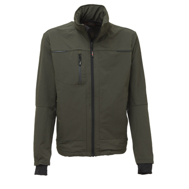 Jacke PLUTON Dunkelgrün - U Power