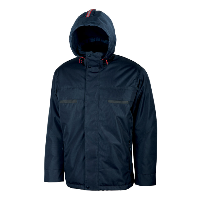 Veste de travail Snow doublée micro-polaire Bleu - U-Power