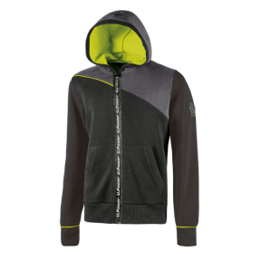 Bluza z kapturem Jupiter czarna - U Power