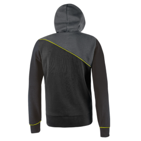 Sweat à capuche zippé Jupiter noir - U Power