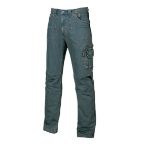 Stretch-Arbeitsjeans mit mehreren Taschen TRAFFIC Rust Jeans - U Power
