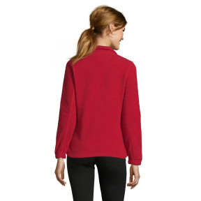 Veste micropolaire zippée north femme rouge - Sol's