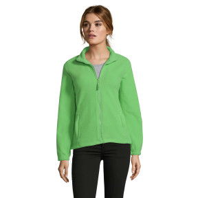 Veste micropolaire zippée north femme lime - Sol's