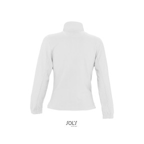 Microfleece vest met rits north dames wit - Sol's