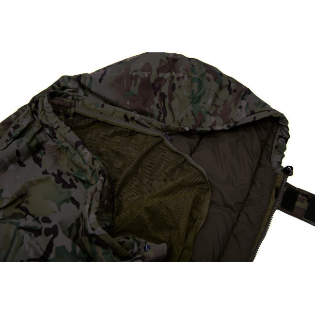 Slaapzak Tropen 200 multicam zwart - Carinthia