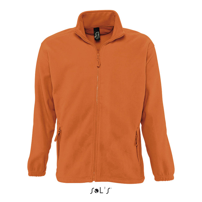Veste micropolaire zippée north orange - Sol's