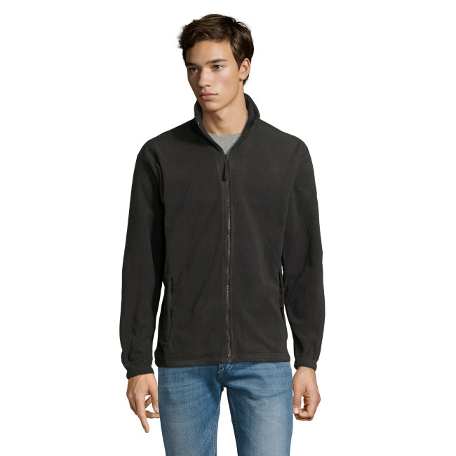 Veste micropolaire zippée north anthracite - Sol's