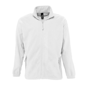 Veste micropolaire zippée north blanc - Sol's