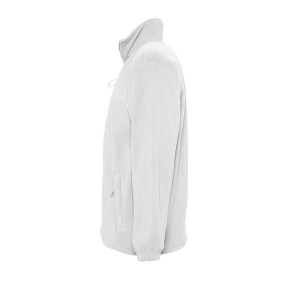 Microfleece vest met rits north wit - Sol's