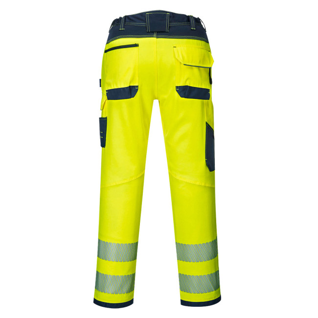 Pantalon Haute Visibilité PW3 jaune/bleu - Portwest