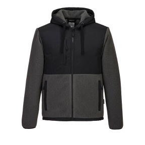 Veste polaire KX3 Borg noir/gris - Portwest