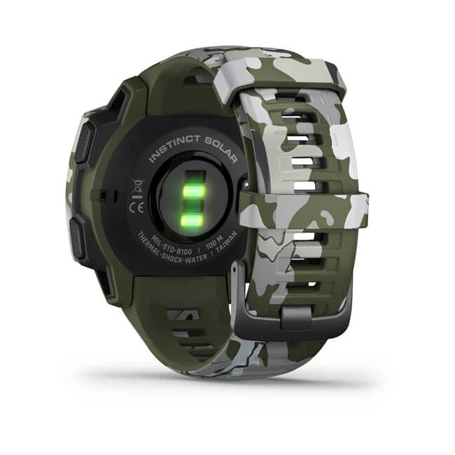 GPS-Multifunktionsuhr Instinct Solar Lichen Camo - Garmin