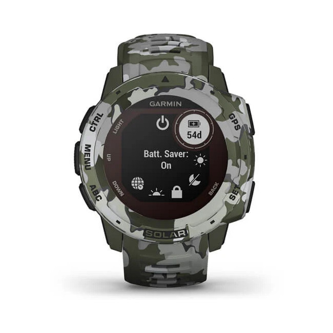 GPS-Multifunktionsuhr Instinct Solar Lichen Camo - Garmin