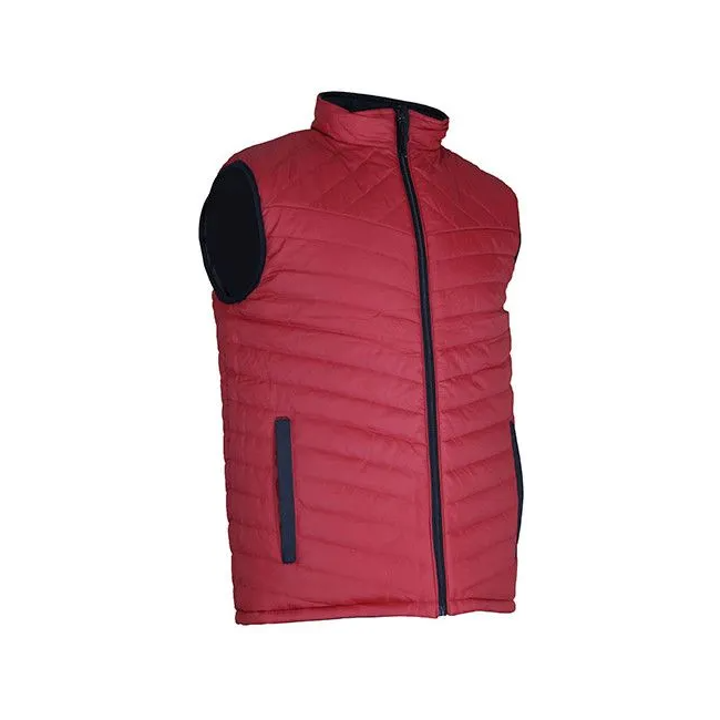 Bodywarmer omkeerbaar Tribal zwart/rood - LMA