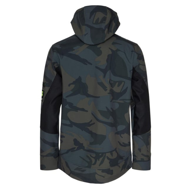 Veste softshell Borel woodland et jaune fluo - North Ways