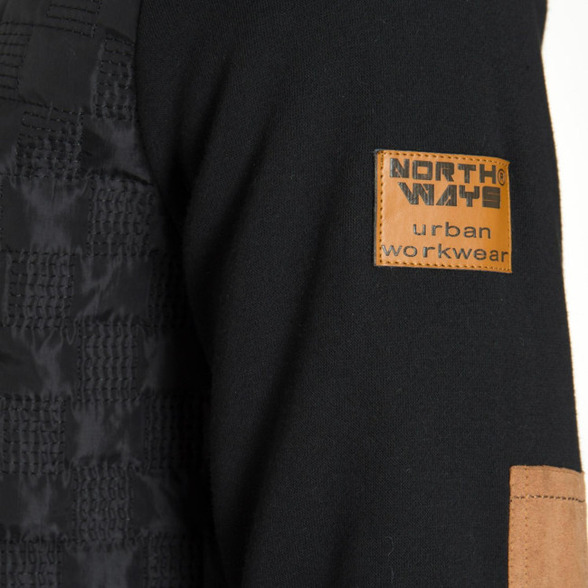 Arbeitsweste Andreu schwarz und coyote - North Ways