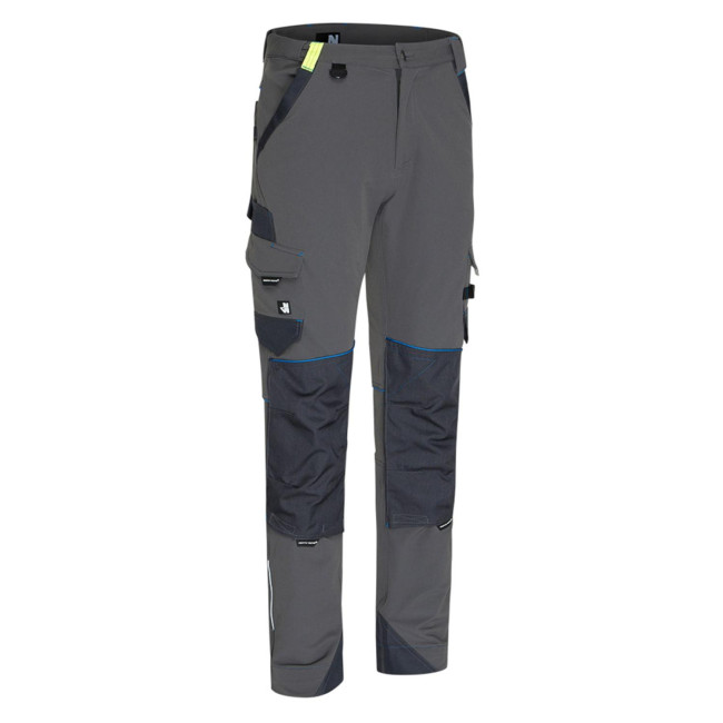 PANTALON SACHA GRIS/BLEU - NORTH WAYS