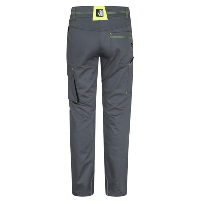 PANTALON MARLOW GRIS/JAUNE FLUO - NORTH WAYS