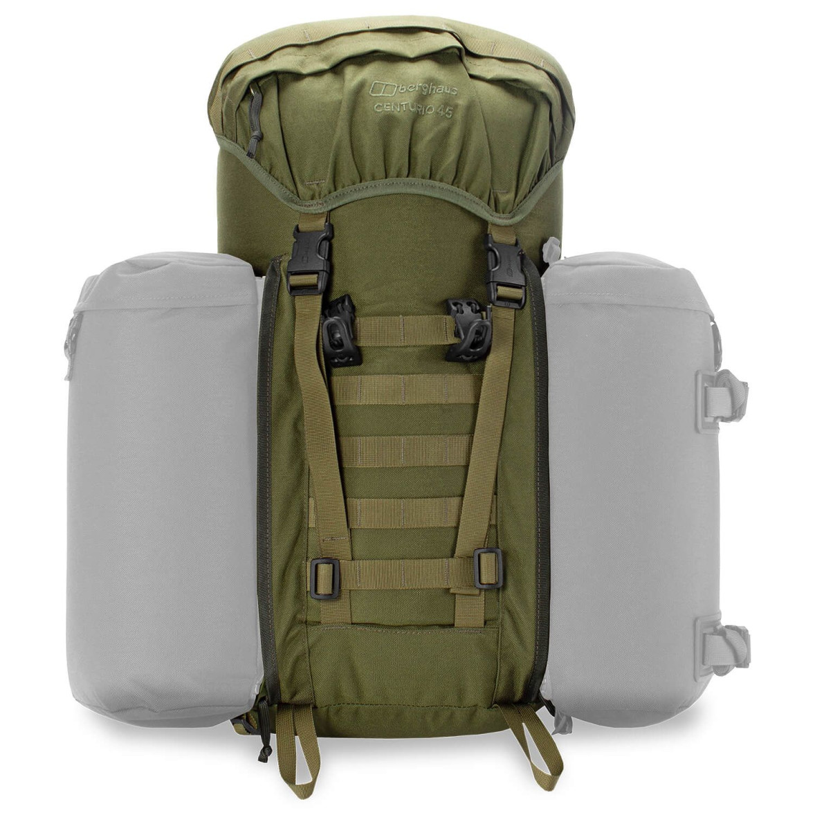 Zaino Berghaus Centurio II 45L – Espandibile Da 36 A 45 Litri, Ideale Per Trekking E Viaggi Avventura
